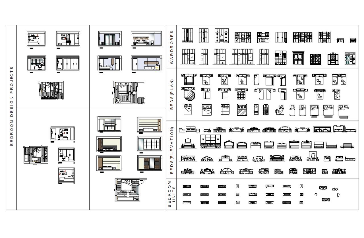 офисная мебель блоки autocad