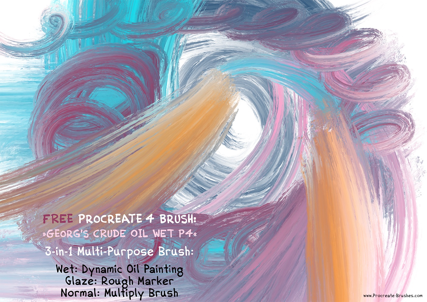 procreate oil pastel brushes free