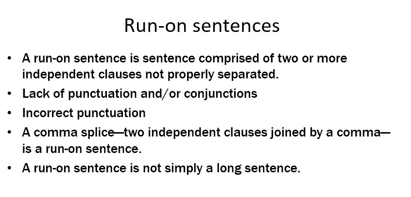 Grammar Mistakes Reviewed - Presentation and Handout