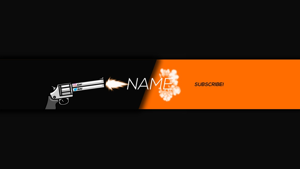 FREE YT Banner Template Bryx fe f Sellfy com