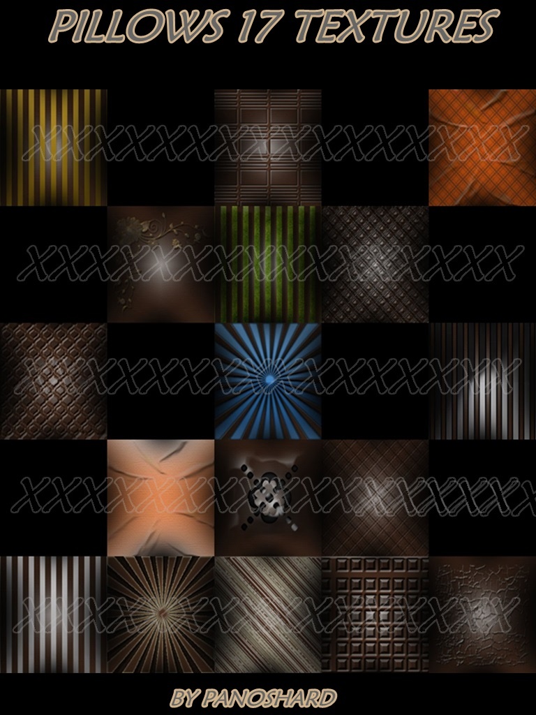 PILLOWS 17 TEXTURES IMVU | panoshard2 textures For imvu - Sellfy.com